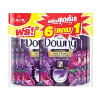 ราคา ดาวน์นี่ น้ำยาปรับผ้านุ่มเข้มข้น กลิ่นมิสทีค สีดำ 100 มล. x 6+1 (7325023895747)