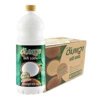 ราคา อัมพวา กะทิขวด 1 ล. x 12 (7078656540867)