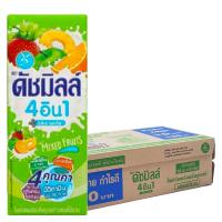 ราคา ดัชมิลล์ นมเปรี้ยว ยูเอชที รสผลไม้รวม 180 มล. 48 กล่อง (7078768312515)