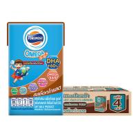 ราคา โฟร์โมสต์ โอเมก้า นมยูเอชที รสช็อกโกแลต 110 มล. x 48 (868278370600002)