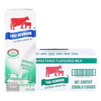 ราคา ไทย-เดนมาร์ค นม Uht รสหวาน 250 มล. x 12 (7078649200835)
