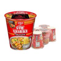 ราคา นิสชิน คัพ บะหมี่กึ่งสำเร็จรูป ต้มยำกุ้งน้ำข้น 77 ก. x 6 (7164687777987)