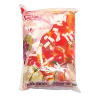 ราคา ซันไชน์ วุ้นสี่เหลี่ยม ฟรุ๊ตสลัด 1 กิโลกรัม (7512850727107)