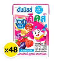ราคา ดัชมิลล์ คิดส์ โยเกิร์ตพร้อมดื่มยูเอชที รสเบอร์รี่รวม 90 มล. x 48 (297674633916022)