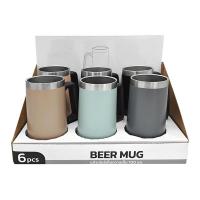 ราคา เอโร่ แก้วเบียร์เก็บความเย็น 700 มล. คละสี (368259671092686)