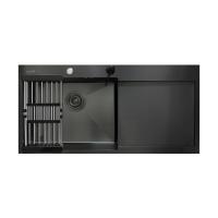 ราคา ลัคกี้เฟลม ซิงค์ล้างจาน เคลือบ Pvd รุ่น Eub-0551 สีดำ 1 หลุม ไม่มีที่พักจาน (252370176022792)