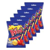 ราคา แจ็กซ์ มันฝรั่งแท่งทอดกรอบ พร้อมซอสมะเขือเทศ 22 ก. x 6 (7352693457091)