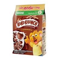 ราคา โกโก้ครั้นช์ อาหารเช้าซีเรียลโฮลเกรน ข้าวสาลีอบกรอบรสช็อกโกแลต 1.4 กก. (6974679187651)