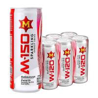 ราคา เอ็ม-150 เครื่องดืมชูกำลัง สปาร์คกิ้ง พิงค์เลมอนเนด 245 มล. x 6 (874015430573198)