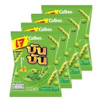 ราคา บันบัน ขนมถั่วลันเตาอบกรอบ รสดั้งเดิม 60 ก. x 4 (7325004824771)