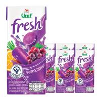 ราคา ยูนิฟ น้ำผักผลไม้รวม ผสมแครอทม่วง40% 180 มล. x 6 (7078812254403)