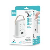 ราคา บีแอลแอล ปลั๊กไฟพกพา 7 ช่อง 1 สวิตซ์ + Usb รุ่น B23 (360790827680060)
