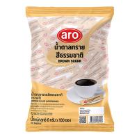 ราคา เอโร่ น้ำตาลทรายสีธรรมชาติ 6 ก. x 100 (985689604812945)