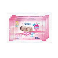 ราคา มามี่โพโค ผ้านุ่มชุ่มชื่น เซฟแอนด์แคร์ 80 แผ่น x 3 (7325031465155)