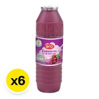 ราคา เอโร่ น้ำองุ่น 25% 180 มล. x 6 (7275720212675)
