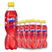 ราคา แฟนต้า เครื่องดื่มน้ำอัดลม กลิ่นสตรอเบอร์รี 450 มล. x 12 (6761214869699)
