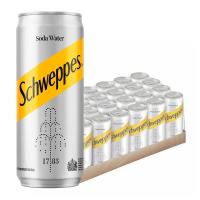 ราคา ชเวปส์ น้ำโซดา 330 มล. x 24 กระป๋อง (7416114282691)