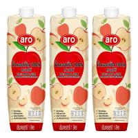 ราคา เอโร่ น้ำแอปเปิ้ล 100% 1000 มล. x 3 กล่อง (7497523953859)