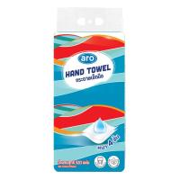 ราคา เอโร่ กระดาษเช็ดมือ หนา 4 ชั้น 320 แผ่น (888425561636962)