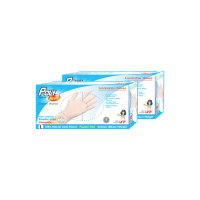 ราคา โพลี-ไบรท์ ถุงมือยางธรรมชาติ รุ่นไม่มีแป้ง (sizel) (100ชิ้น/กล่อง) แพ็ก 2 กล่อง (7159239114947)