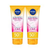 ราคา นีเวีย ซัน กันแดดผิวกาย เอ็กซ์ตร้า โพรเท็ค เดลี่ โกลว์ บอดี้ เอสพีเอฟ50 พีเอ+++ 180 มล. 2 ชิ้น (167335828337748)