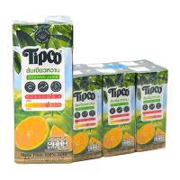 ราคา ทิปโก้ น้ำส้มเขียวหวาน 100% 200 มล. x 6 (7275716903107)
