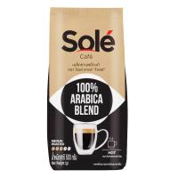 ราคา โซเล่ คาเฟ่ โกลด์ เมล็ดกาแฟคั่ว อาราบิก้า 100% 500 ก. (7078672498883)