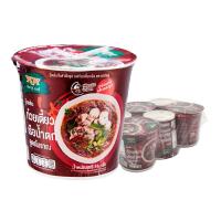ราคา มังกรคู่ ก๋วยเตี๋ยวเรือวุ้นเส้นน้ำตก สูตรโบราณ แบบคัพ 55 ก. x 6 (142565749962459)