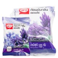 ราคา เอโร่ ก้อนดับกลิ่น กลิ่นลาเวนเดอร์ 100 กรัม x 3 ชิ้น (7497604006083)