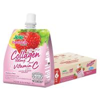 ราคา เจเล่ บิวตี้ เยลลี่คาราจีแนน ผสมคอลลาเจนและวิตามินซี และน้ำผลไม้รวม 15% 140 g x 48 (736917284481888)