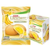 ราคา ดิวเบอร์รี่ เค้กกล้วยคัสตาร์ด 17 กรัม x 12 ชิ้น (7497376104643)