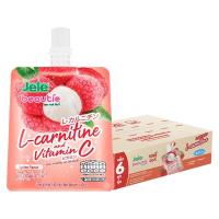 ราคา เจเล่ บิวตี้ เยลลี่คาราจีแนน สูตรแอลคาร์นิทีนและวิตามินซี รสลิ้นจี่ 140 ก. x 48 (898033617276028)