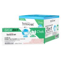 ราคา เทสท์ซีแลปส์ ชุดตรวจโควิด Gica 2อิน1 x 20 (7497612787907)