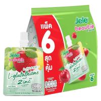 ราคา เจเล่ บิวตี้ เยลลี่คาราจีแนน ผสมแอลกลูต้าไธโอนและซิงค์ 140 ก. 6 ซอง (7350195617987)