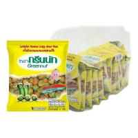 ราคา กรีนนัท ถั่วลันเตาอบกรอบ รสปลาหมึก 17 ก. x 12 (7248026009795)