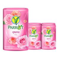 ราคา พฤกษานกแก้ว สบู่ก้อน กลิ่นกุหลาบ 70 ก. x 4 (7352670519491)