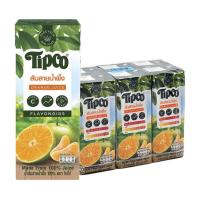 ราคา ทิปโก้ น้ำส้มสายน้ำผึ้ง 100% 200 มล. x 6 (7275722375363)