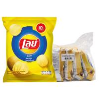 ราคา เลย์ ร็อค มันฝรั่งแท้ทอดกรอบแผ่นหยัก รสมันฝรั่งแท้ 25 ก. x 6 (7352696144067)