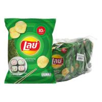 ราคา เลย์ คลาสสิค มันฝรั่งแท้ทอดกรอบ รสโนริสาหร่าย 25 ก. x 6 (7164713173187)