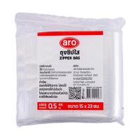 ราคา Aro ถุงซิปใส 15x23 ซม. 0.5กก. (88642569953974)