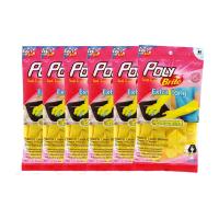 ราคา โพลี-ไบรท์ ถุงมือยางธรรมชาติ รุ่น Extra Long (sizem) (6คู่/ลัง) (7159241244867)