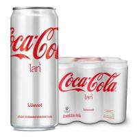 ราคา โค้ก ไลท์ เครื่องดื่มน้ำอัดลม แบบกระป๋อง ไม่มีแคลอรี 325 มล. x 6 (7248002646211)