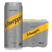 ราคา ชเวปส์ น้ำโซดา 330 มล. x 6 กระป๋อง (7497536110787)