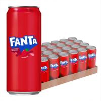 ราคา แฟนต้า เครื่องดื่มน้ำอัดลม กลิ่นสตรอเบอร์รี่ 325 มล. x 24 (7078661357763)