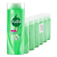 ราคา ซันซิล แชมพู เฮลธีเออร์แอนด์ลอง สูตรผมยาวสวยสุขภาพดี สีเขียวอ่อน 60 มล. x 6 (7325005119683)