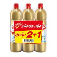 ราคา วิกซอล ผลิตภัณฑ์ทำความสะอาดห้องน้ำ โกลด์ 900 มล. x 2+1 (7248034234563)