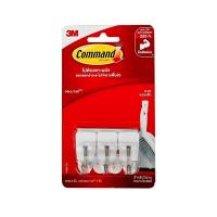 ราคา คอมมานด์ตะขอแขวนอเนกประสงค์ แกนเหล็กขนาดเล็ก รับน้ำหนักสูงสุด 225 ก. รุ่น 17067th (189995373849290)