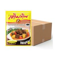 ราคา เติมทิพ ผงปรุงรส รสเนื้อ 70 ก. x 80 (686073302210266)