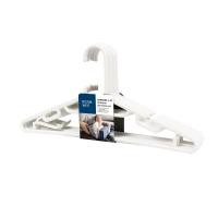 ราคา ซุปเปอร์ ล็อค ไม้แขวนเสื้อ พลาสติก รุ่น 5738 42 ซม. สีขาว x 24 (849546434113563)