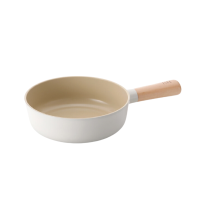 ราคา นีโอเฟรม ฟิกา กระทะก้นลึก สีครีม รุ่น B18 (24041577461927)